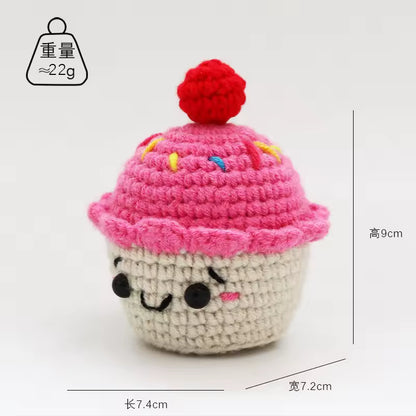 Amigurumi en crochet – cupcake