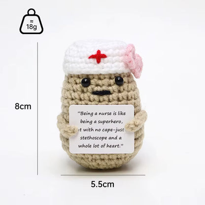 Amigurumi en crochet – infirmière
