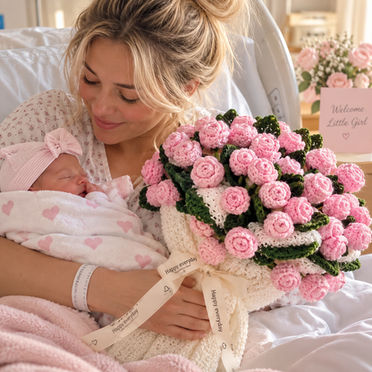 Couverture bouquet crochet Féminité – vue 3