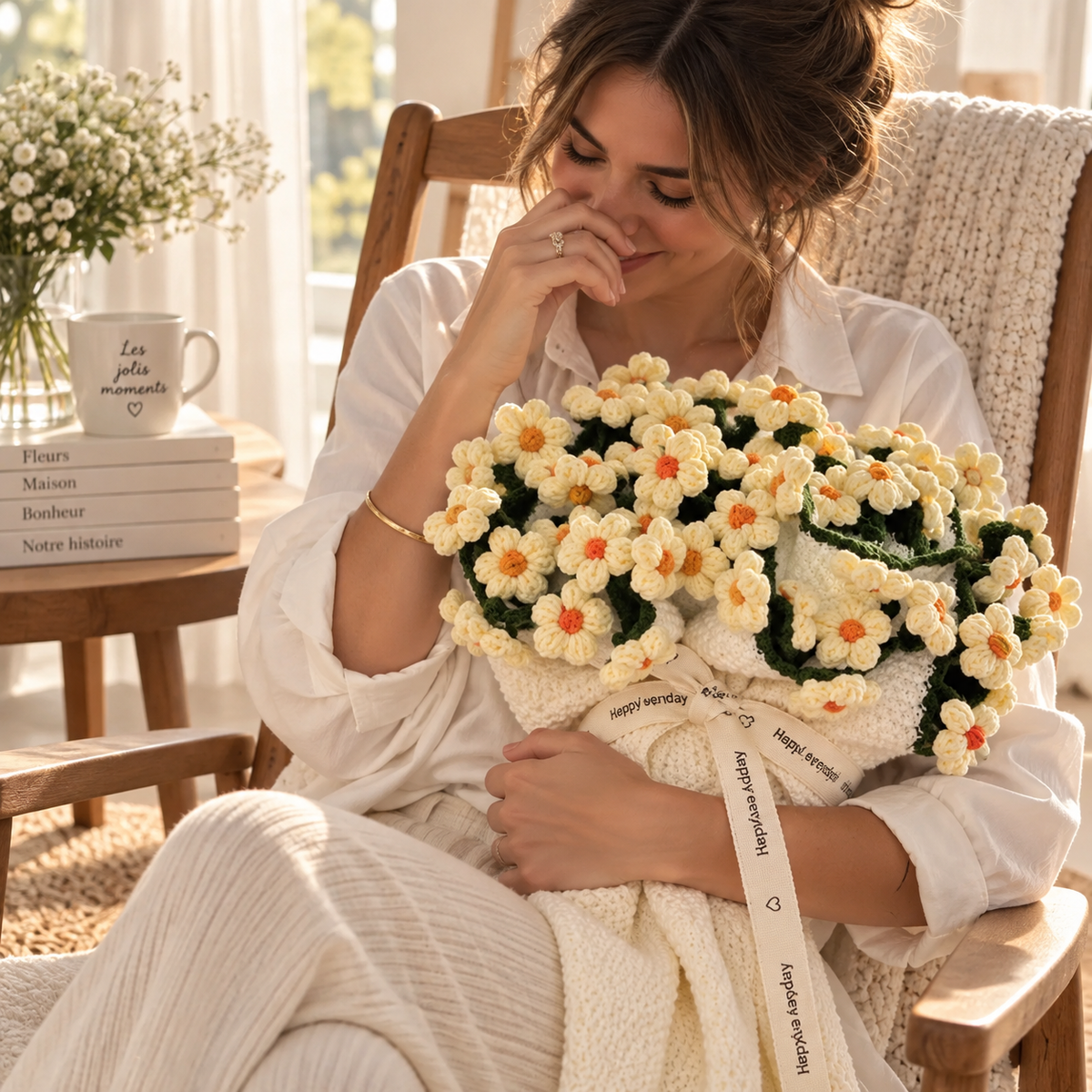 Couverture bouquet crochet Sincérité – vue 4